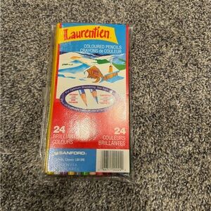 Laurentien Colored Pencils Set Unopened, Unsharpened 24 pack